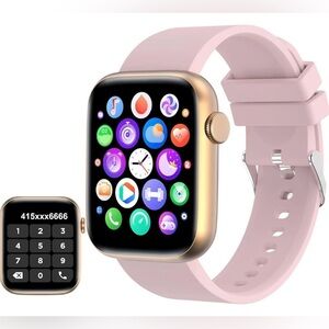 Smartwatch With Pink Band